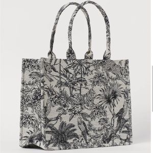 H&M Jacquard Tote